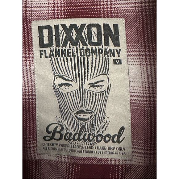 Dixxon Flannel Company Badwood red flannel M - Picture 7 of 9